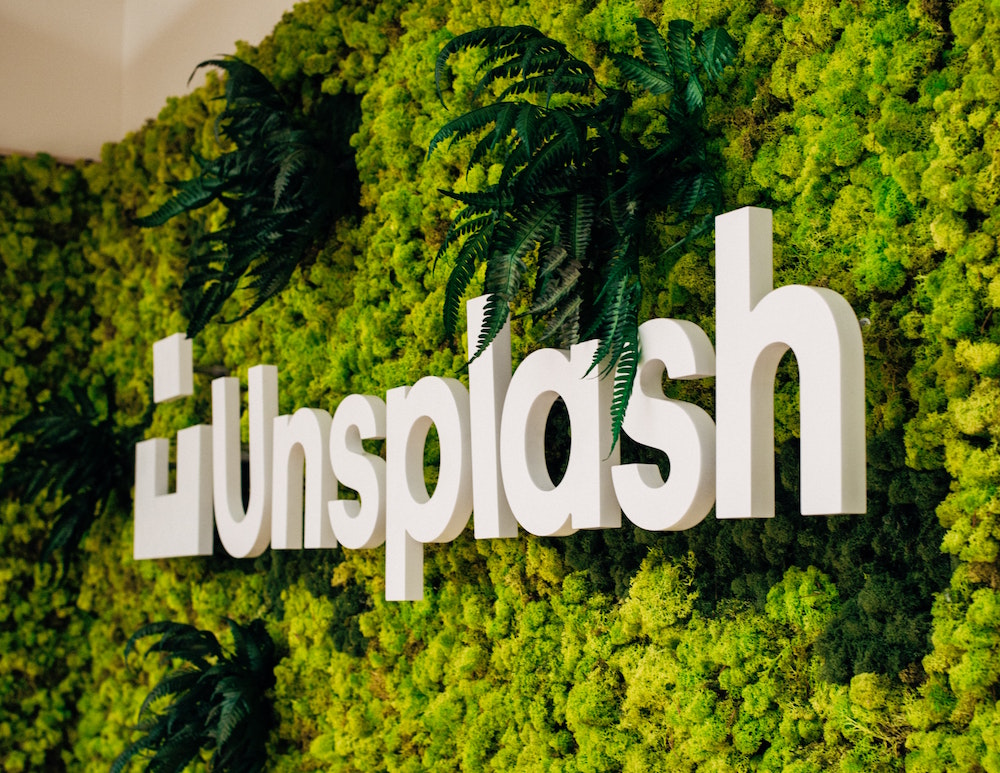 pic of unsplash sign